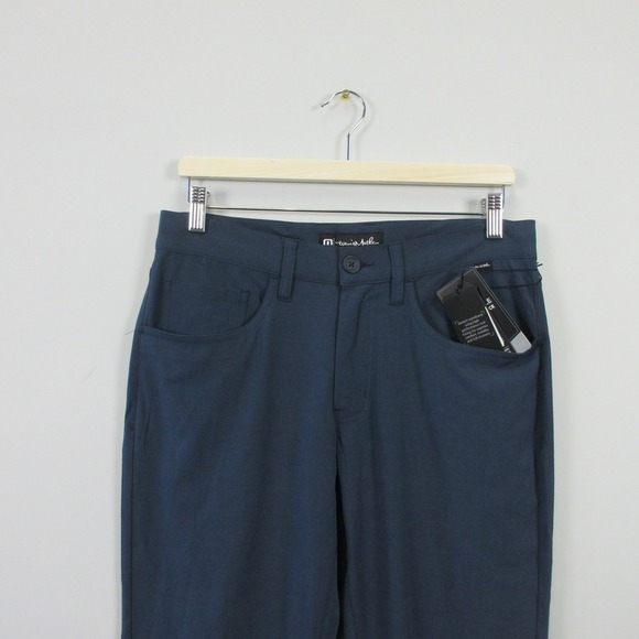 Travis Mathew Golf Pants Men 30 Navy Blue Cotton Stretch Performance Casual 268 - Picture 7 of 12